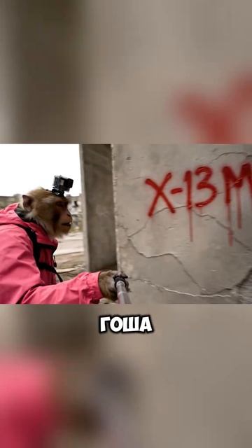 Леха и Гоша Бомжезьяны бродят по Припяти, нейросеть