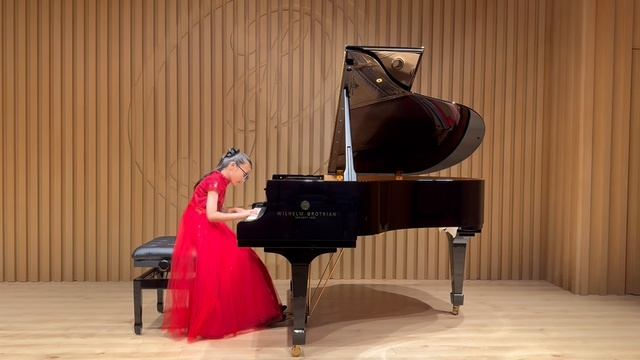 XIANG, HEYUXI. (9 YEARS OLD). Tchaikovsky-Rachmaninov- “Lullaby”. Liszt- Transcendental Etude No. 5