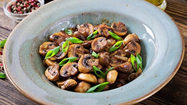 Жареная картошка с грибами смотреть онлайн