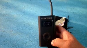 ПОРТАТИВНЫЙ КОМПРЕССОР ДЛЯ ПОДКАЧКИ КОЛЁС АВТО И ВЕЛОСИПЕДА