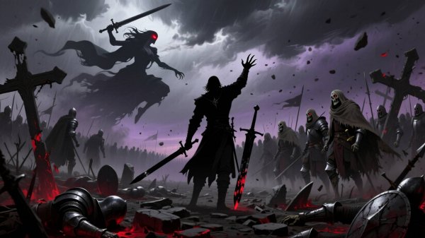 Битва (AI Generation)