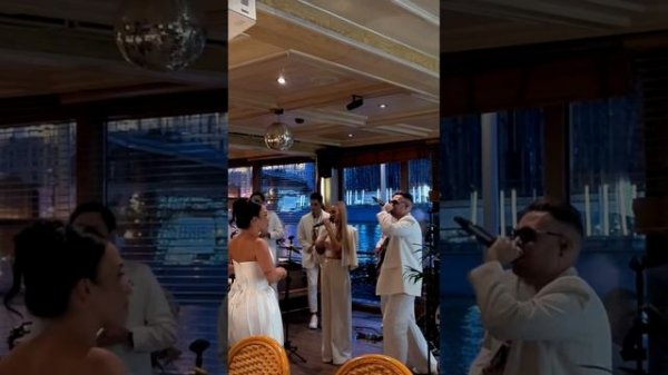 Кавер группа Lavina (Москва) выступление на свадьбе