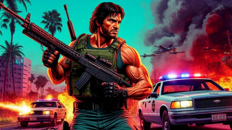 Мой мод - суперпулемёт GTA Vice City Nextgen Edition 107