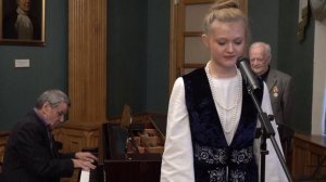 "У переднего края", муз.Б. Зиганшин, сл. А. Фатьянова, поёт Злата Голубина