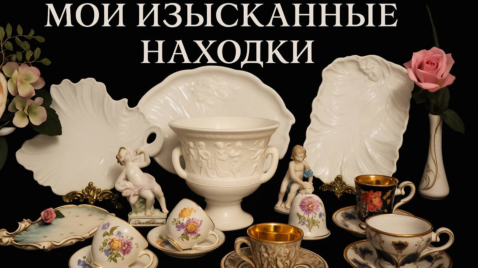 Фарфор, который невозможно забыть. Антиквариат, винтаж из Германии .