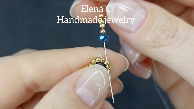 Очень простой браслет из бисера и бусин своими руками 🙌 смотреть онлайн