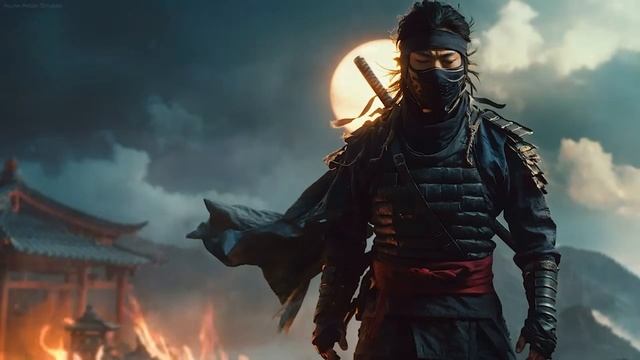 Призрак - Музыка вдохновлённая игрой Призрак Цусимы, фоновая музыка смотреть онлайн