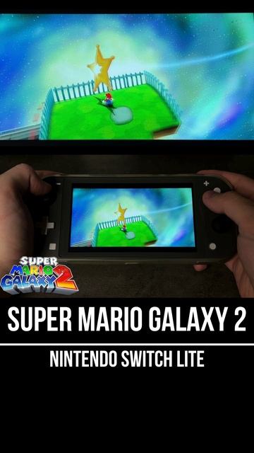 Super Mario Galaxy 2 Nintendo Switch Lite Gameplay смотреть онлайн