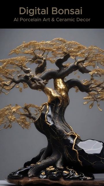 Уютный интерьер • Фарфоровые деревья