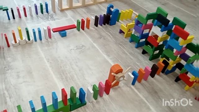 супер цепная реакция/ домино/ башня/ пирамида/domino