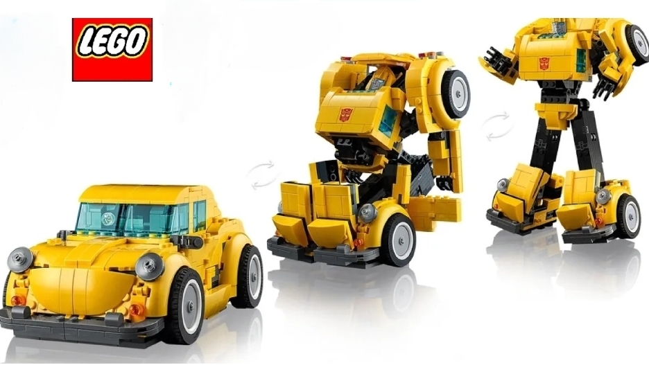 Трансформер Бамблби из лего / Bumblebee Transformer from LEGO смотреть онлайн