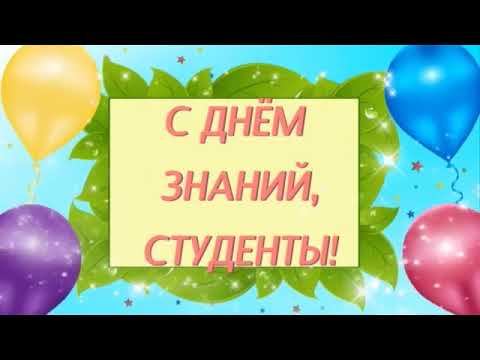 Видеопоздравление библиотеки в День знаний смотреть онлайн