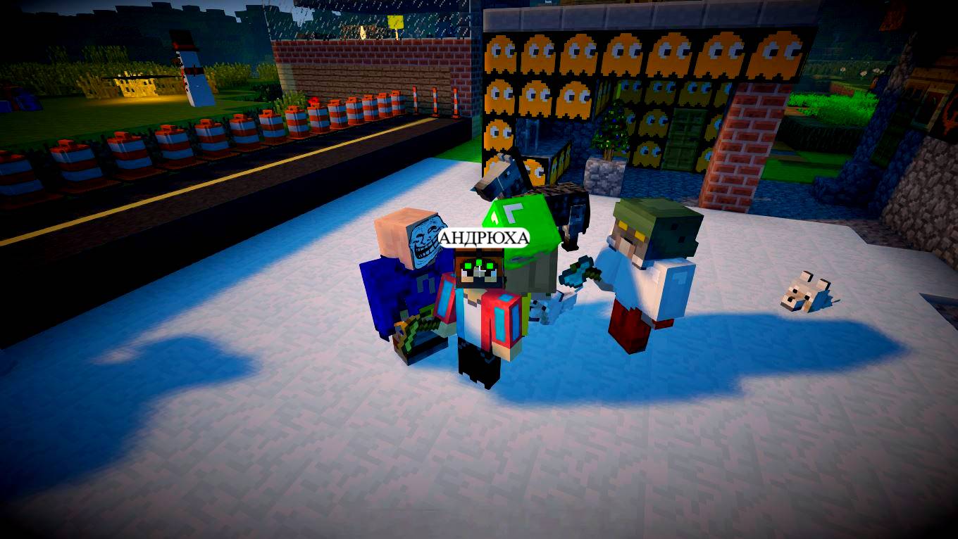 Теперь жители твоих миров майнкрафт Minecraft могут делать всё! 🎉 смотреть онлайн