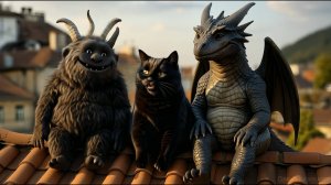 Монстры, котики, драконы - Подборка веселых песен