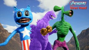 📢 СИРЕНОГОЛОВЫЙ 📢 МСТИТЕЛИ - 3 ЧАСТЬ. SIREN HEAD - AVENGERS.