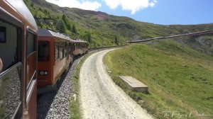 Железная дорога Горнерграт в Церматте - Самая живописная поездка в Швейцарии 2025 4K 60 Кадров в сек