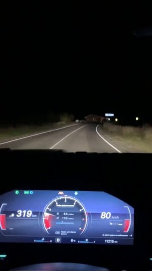 Свет Ssangyong Torres - kgm ночью #automobile #lights