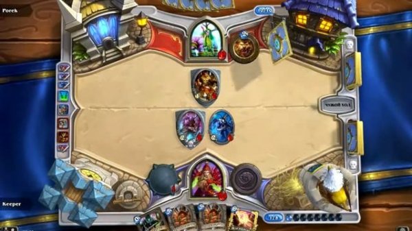 HearthStone - burning cards deck