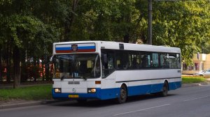 Автобус Mercedes-Benz O405 (АО 585 22). Покатушки по Барнаулу. / Ride on the Mercedes-Benz O405 bus