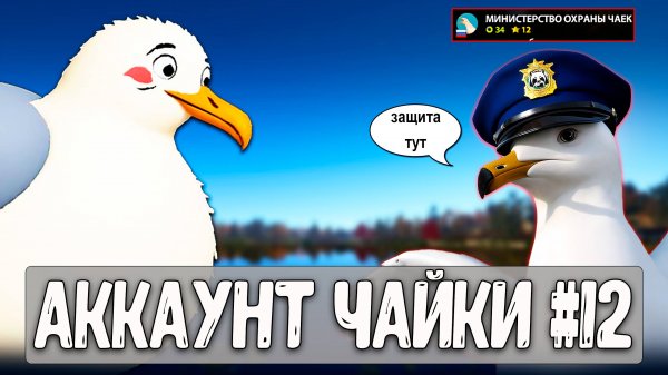 Теперь чайка под защитой министерства охраны чаек #рр4
