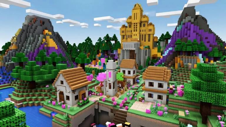 Minecraft Создал свой сервер в майнкрафт.Давайте играть в месте.в прямом эфире. смотреть онлайн