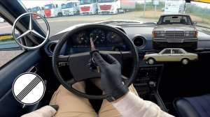 1981 Mercedes Benz 200D W123 - ТЕСТ-ДРАЙВ ОТ ПЕРВОГО ЛИЦА