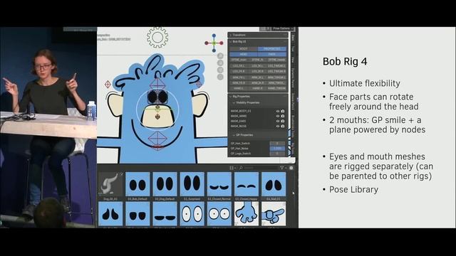 2D—шоу от 3D-аниматора Яны Завьяловой - Конференция Блендер 2025