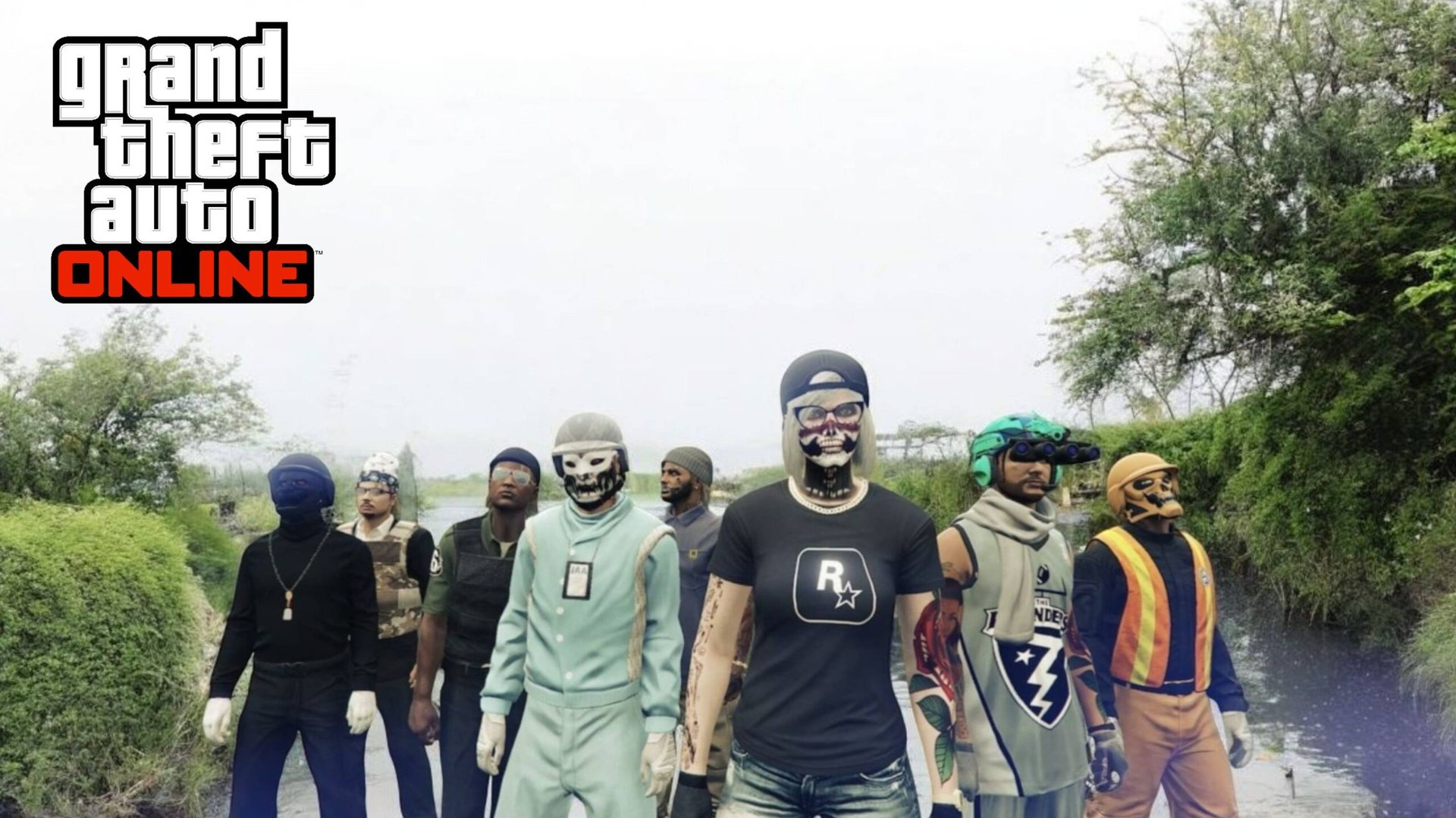 Командная перестрелка на Мушкетах в GTA Online смотреть онлайн