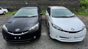 Toyota Wish сравнение состояния по пробегу !