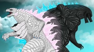 Годзилла земля против Шимогодзилы