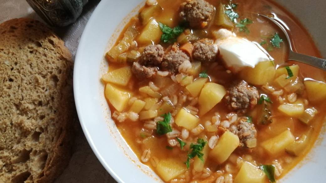 Как приготовить рассольник с фрикадельками смотреть онлайн