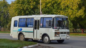 Автобус ПАЗ-32053 (Е 479 УМ 22). Покатушки по Заринску.