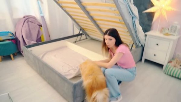 ПОСТРОИЛИ СЕКРЕТНУЮ КОМНАТУ для КОШКИ и СОБАКИ | СЕКРЕТНЫЙ ДОМИК СВОИМИ РУКАМИ