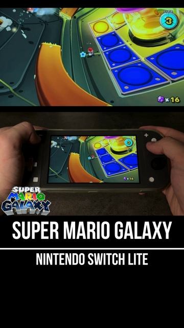Super Mario Galaxy Nintendo Switch Lite Gameplay смотреть онлайн