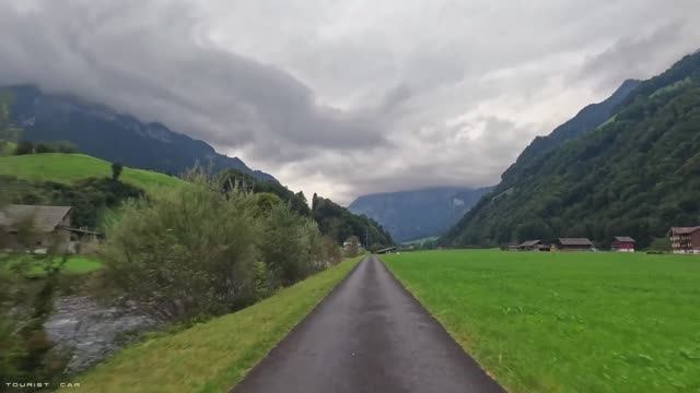 Поездка по Швейцарским Альпам - 9 лучших мест для посещения в Швейцарии - 4K , часть 2 смотреть онлайн