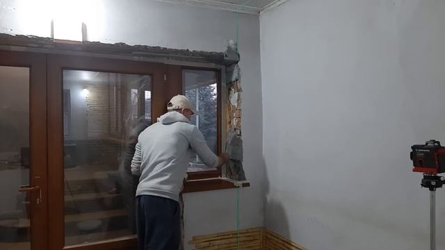 Штукатурка откосов + Пересадка рассады = Таймлапс! смотреть онлайн