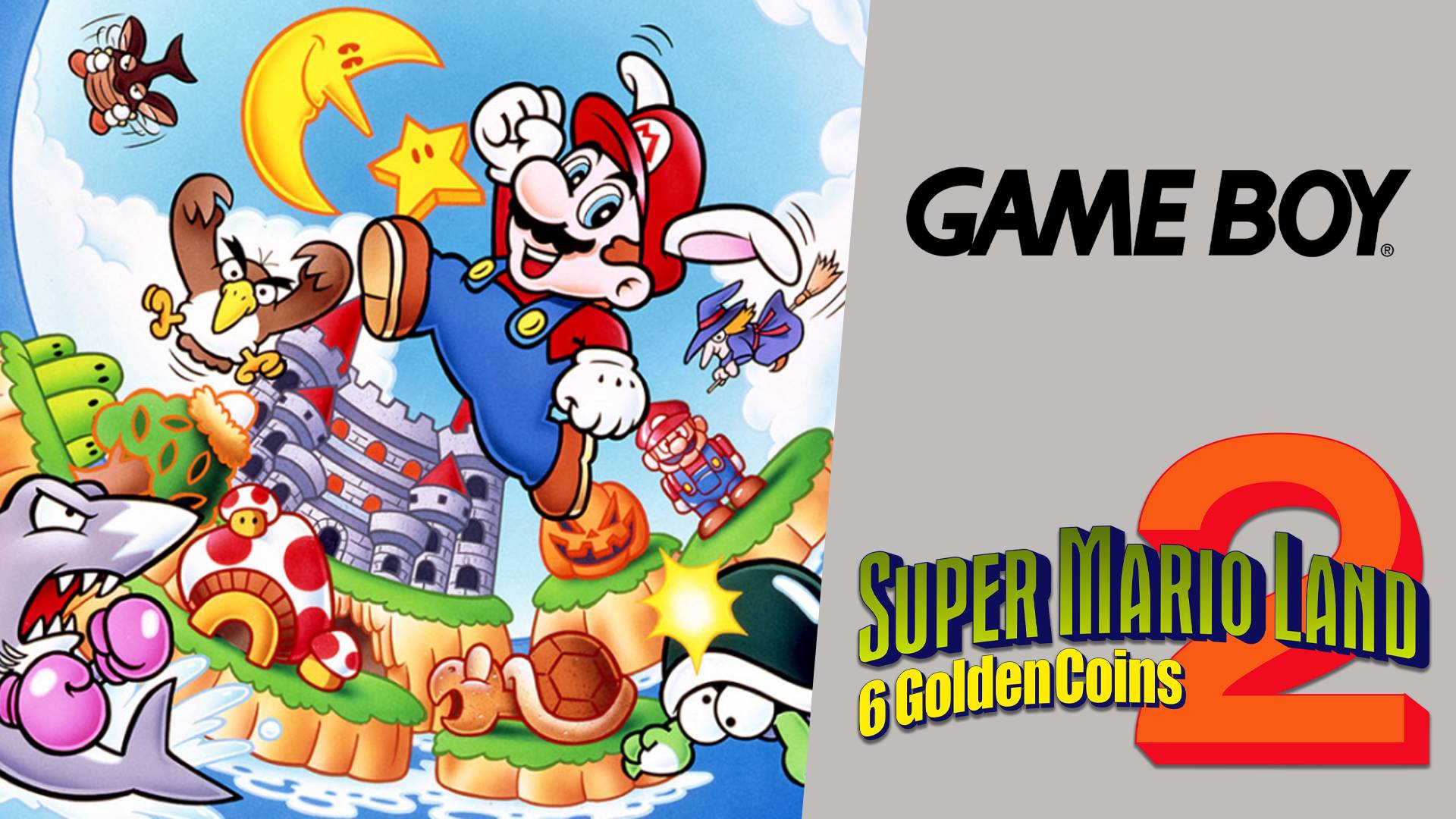 Super Mario Land 2 - 6 Golden Coins (GB) смотреть онлайн