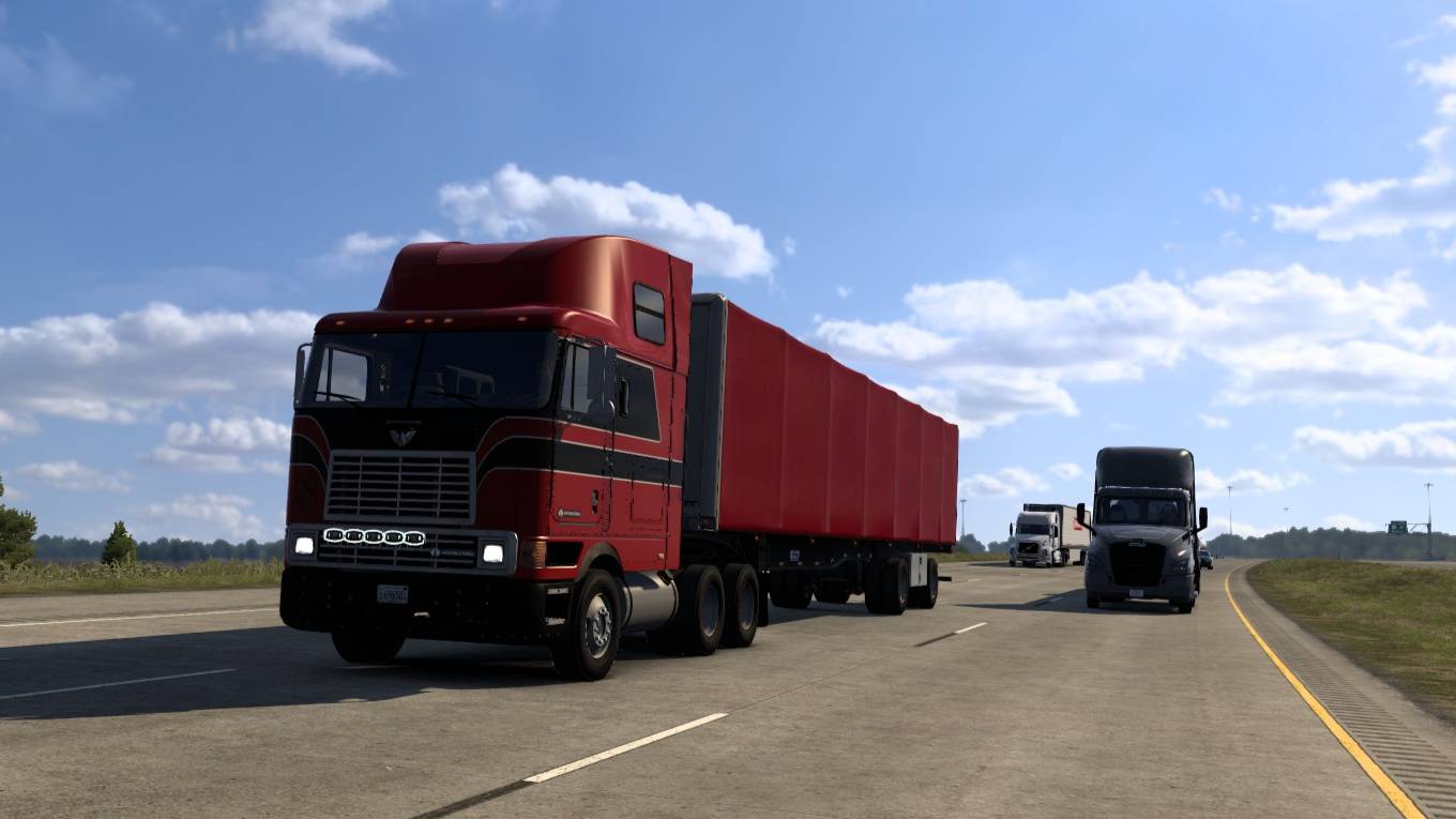American Truck Simulator 1.55 Омаха (NE) в Мэрисвилл (KS) ДСП 41 018 фут. смотреть онлайн