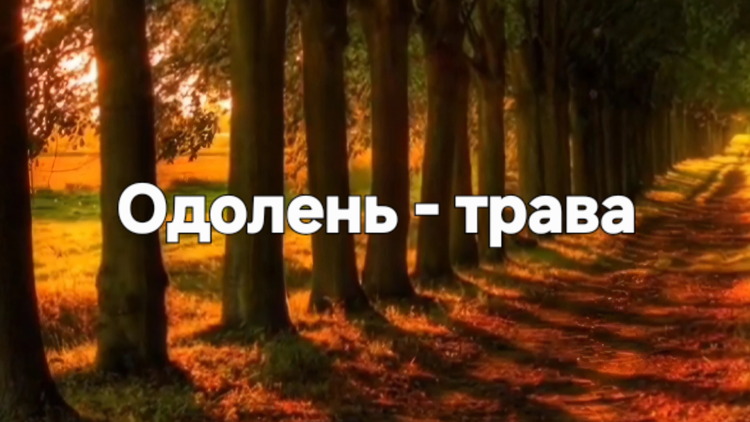 Одолень трава смотреть онлайн