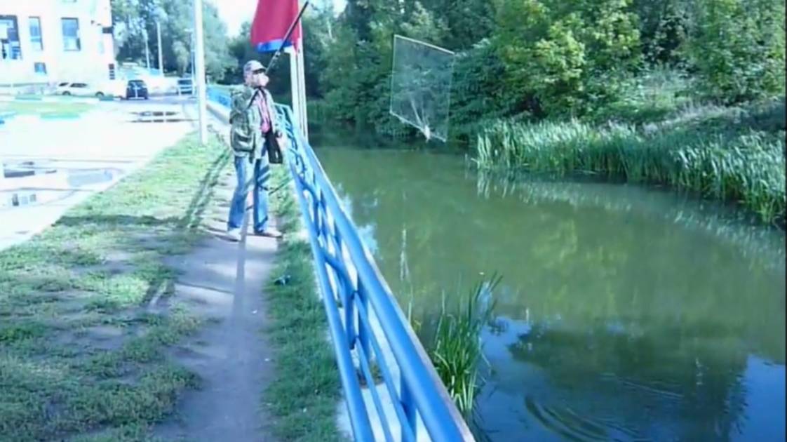 Ловля рыбы рыболовной сетью сеть рыбака