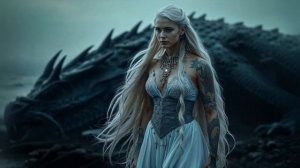 Последний дракон - Ритмичная Скандинавская музыка с барабанами и женским пением, фоновая музыка