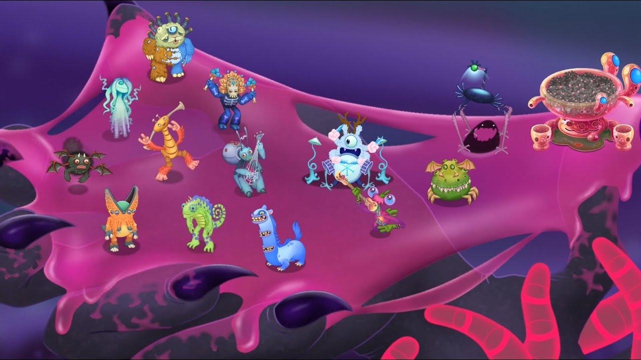 Фанатский Островок Тени - Вся Песня (My Singing Monsters, Мои Поющие Монстры, Msm, Мсм)