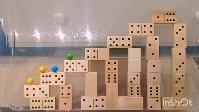 цепная реакция/падающие шарики/домино/domino