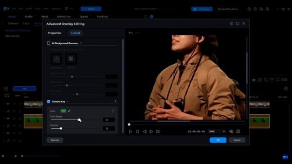 Chroma Key & AI Background Remover