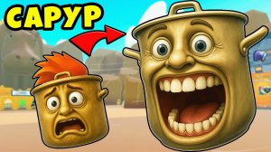 Новый Три Три Три Сарур в Обновлении Брейнрот Эволюции в роблокс