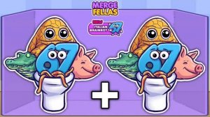 ОБНОВЛЕНИЕ В ИГРЕ Merge Anomaly Merge Fellas Boss + Boss ITALIAN BRAINROT 14 ⁉