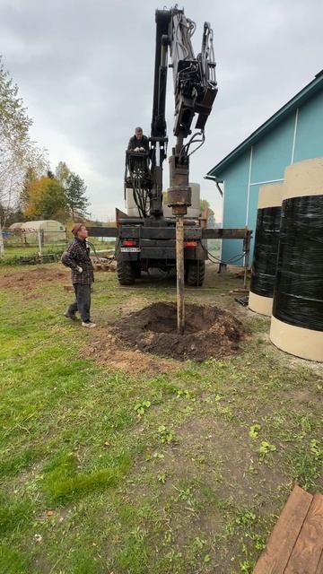 Копка колодца в д Семчино Клинский район смотреть онлайн
