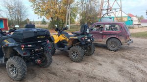 Злая Нива против квадров в деле !!!