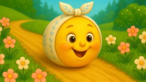 КОЛОБОК - Мультик Сказка про колобка с песенкой!