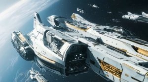 Огромные космические корабли